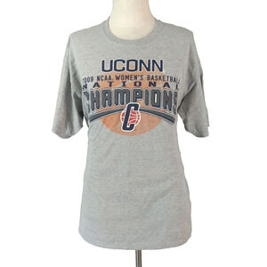 Uconn NCAA women's basketball shirt adult XL extra large Gray champion